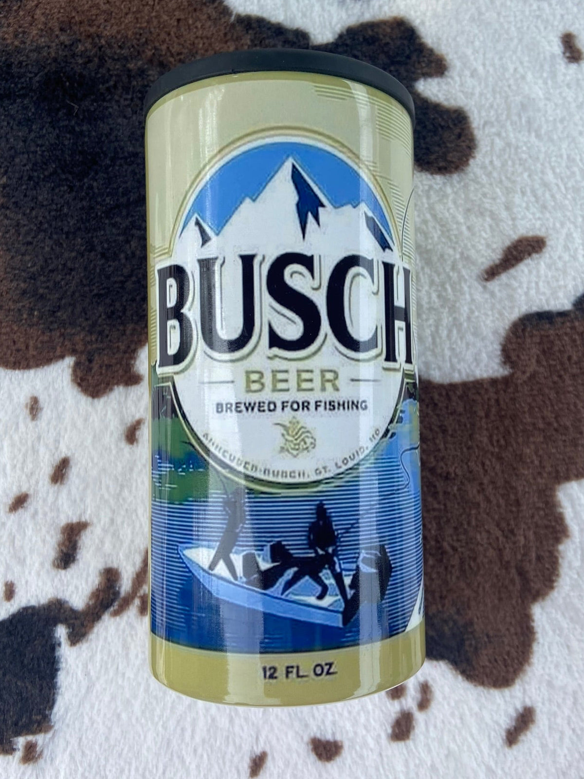 Busch Beer Fishing Can Koozie